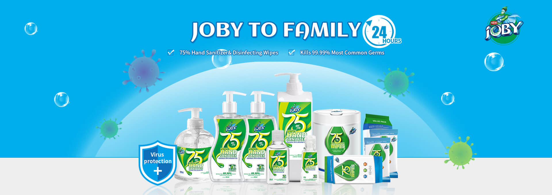 75% Alcohol Hand Sanitizer JOBY